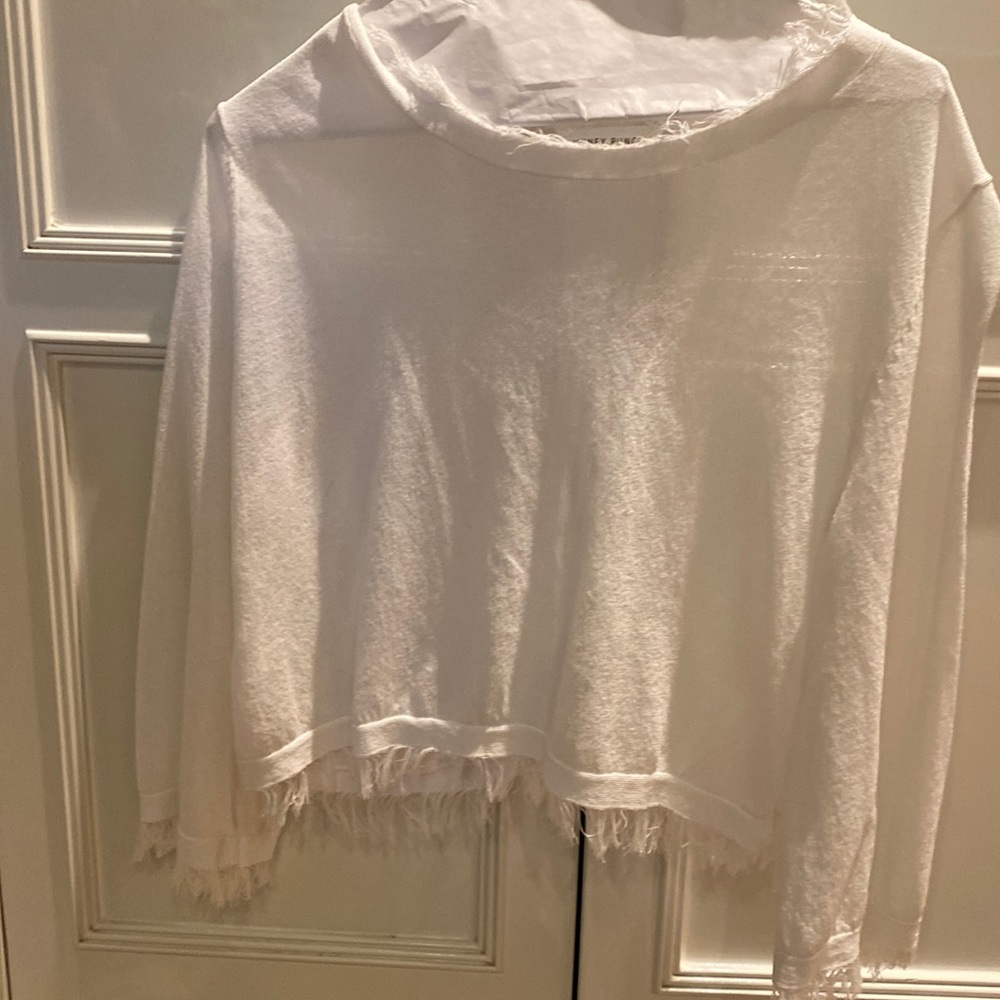 Honey punch.  White top. Size L. Great condition. Worn once
